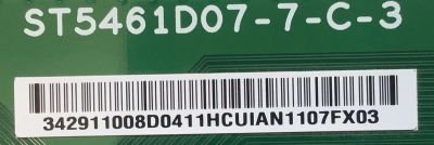 KIT DE TARJETAS PARA TV PHILIPS / MAIN SVS586TA18-MA200CK / T.MS6586.U782 / V8-MS86MNA-LF1V194 / FUENTE 81-PBE060-H04C12 / SHG6004C12-101HA / CQC14134104969 / T-CON 342911008D / ST5461D07-7-C-3 / C054142D0F-B-19 / MODELO 55PFL5504 - Imagen 6